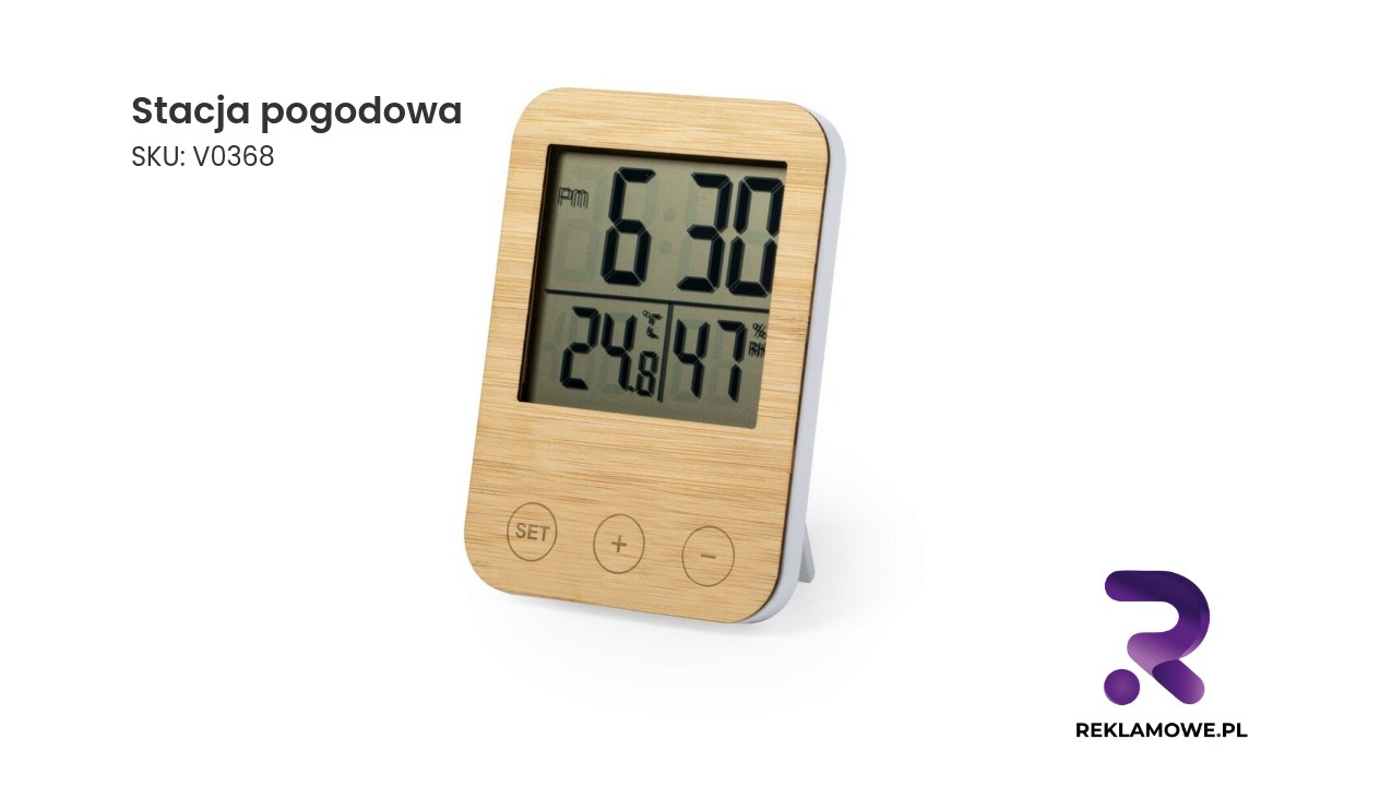 Nowoczesna stacja pogodowa do pomiaru temperatury i ciśnienia