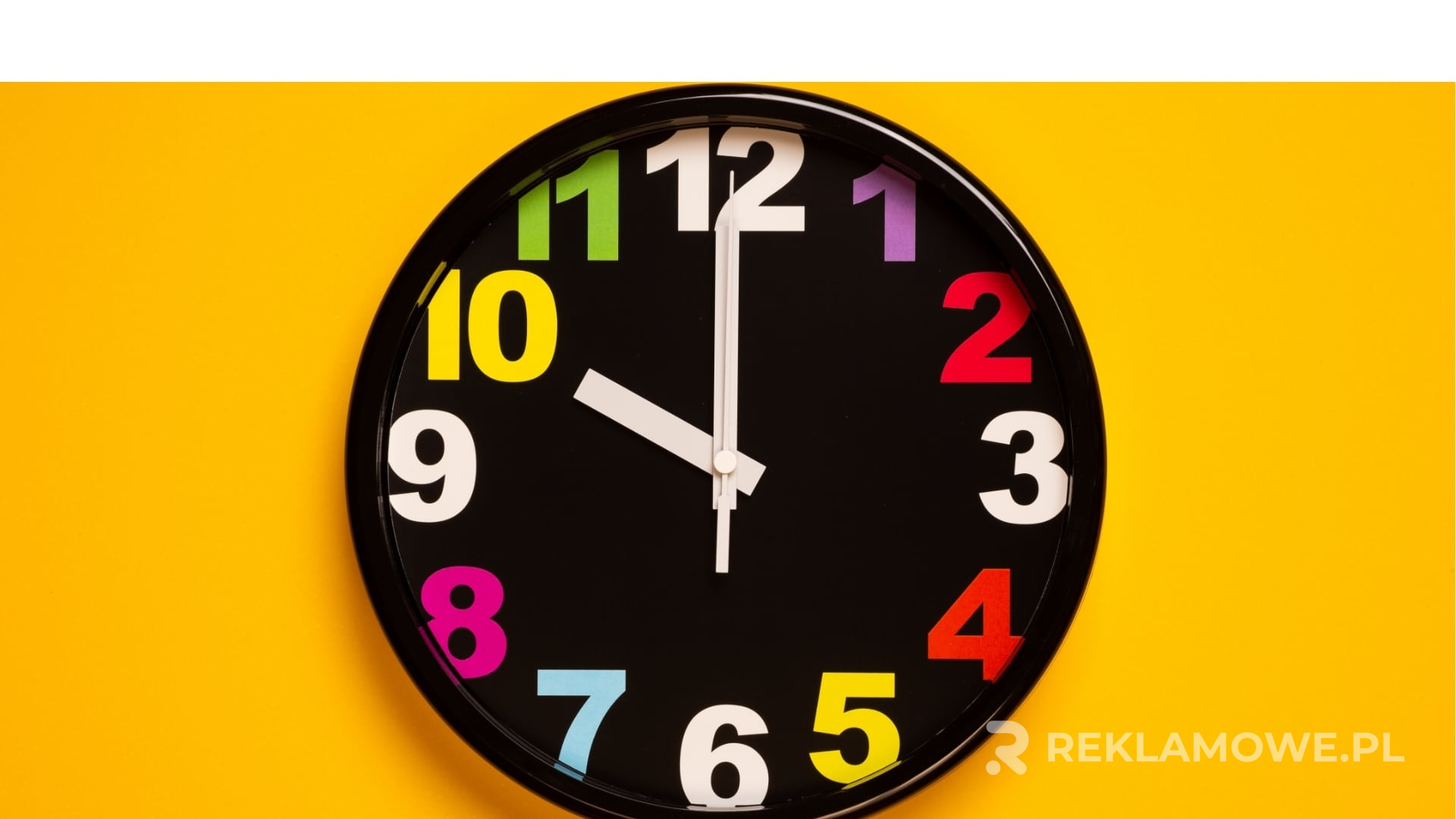 Zegary reklamowe użyte w kampanii marketingowej