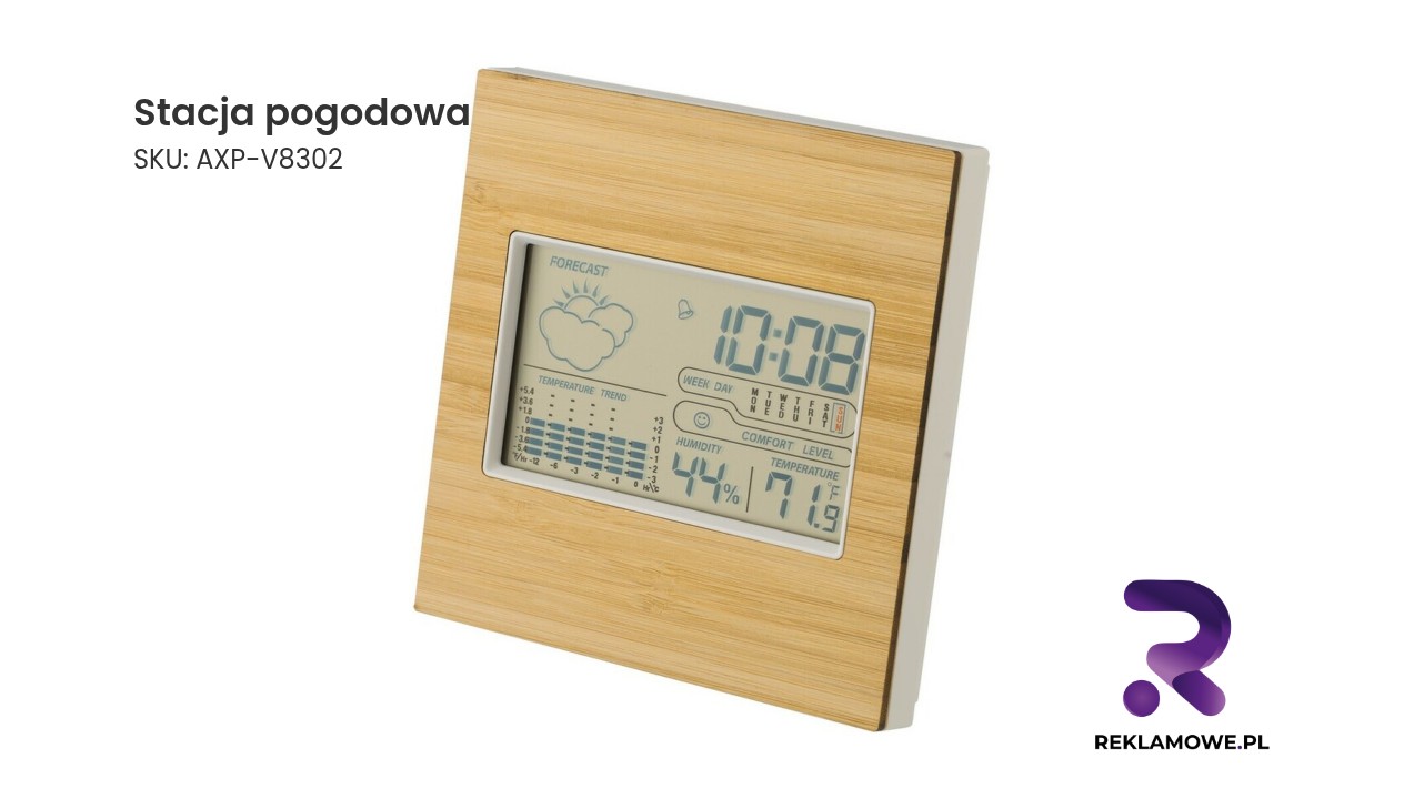 Stacja pogodowa do pomiaru temperatury i ciśnienia