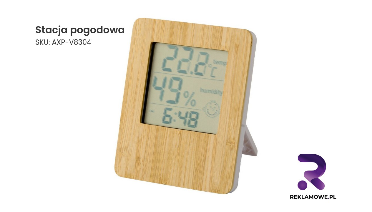 Stacja pogodowa Stacja pogodowa - nowoczesne urządzenie do pomiaru temperatury, wilgotności i prognozy pogody
