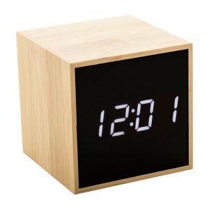 Boolarm bambusowy zegar z alarmem AP810461