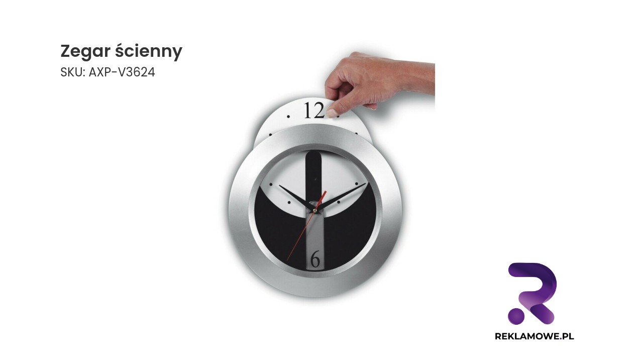 Zegar ścienny Zegar ścienny w nowoczesnym stylu